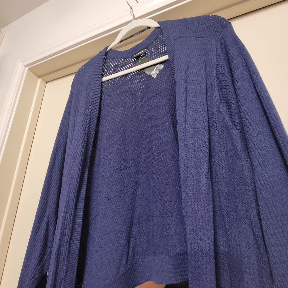 TORRID 3/4 new sleeve cardigan / shrug, size 5, NWT